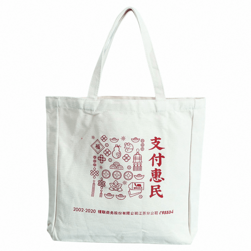 HENTO-F04 cheap blank cotton tote bags