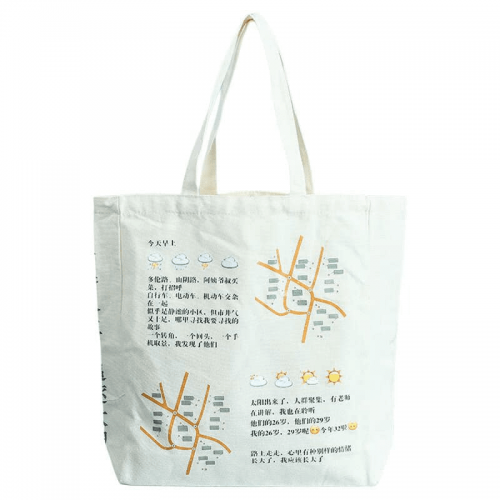 HENTO-F03 Customized canvas bags